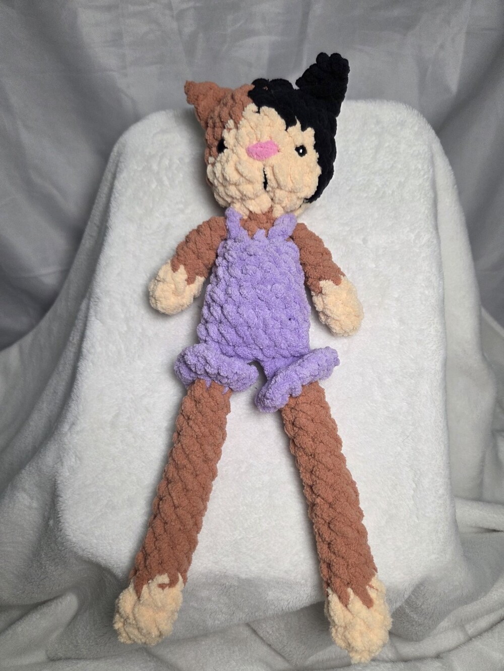 crochet Cat 14 Inches Tall Small Buiness In NC